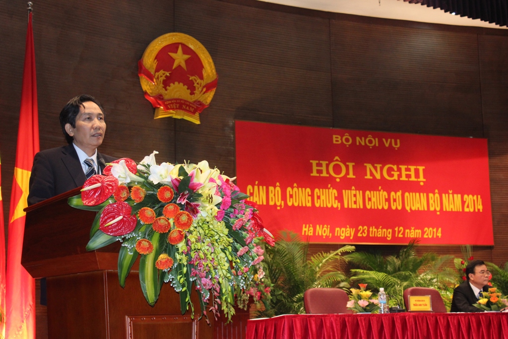 Hội nghị cán bộ, công chức, viên chức cơ quan Bộ Nội vụ năm 2014