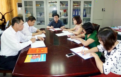 Sắp xếp mô hình tổ chức đảng cơ quan cấp huyện
