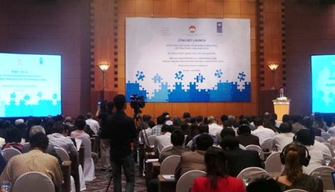 Công bố hiệu quả quản trị và hành chính công cấp tỉnh ở Việt Nam 2014 