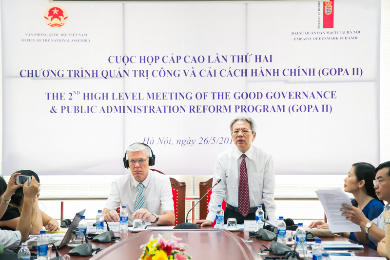 Cuộc họp cao cấp lần thứ 2 Chương trình quản trị công và cải cách hành chính giai đoạn II