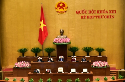Khai mạc Kỳ họp thứ 9 Quốc hội Khóa XIII