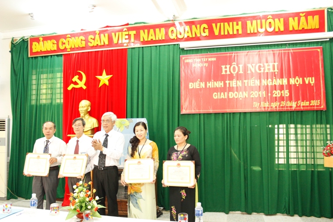 Hội nghị Điển hình tiên tiến ngành Nội vụ tỉnh Tây Ninh