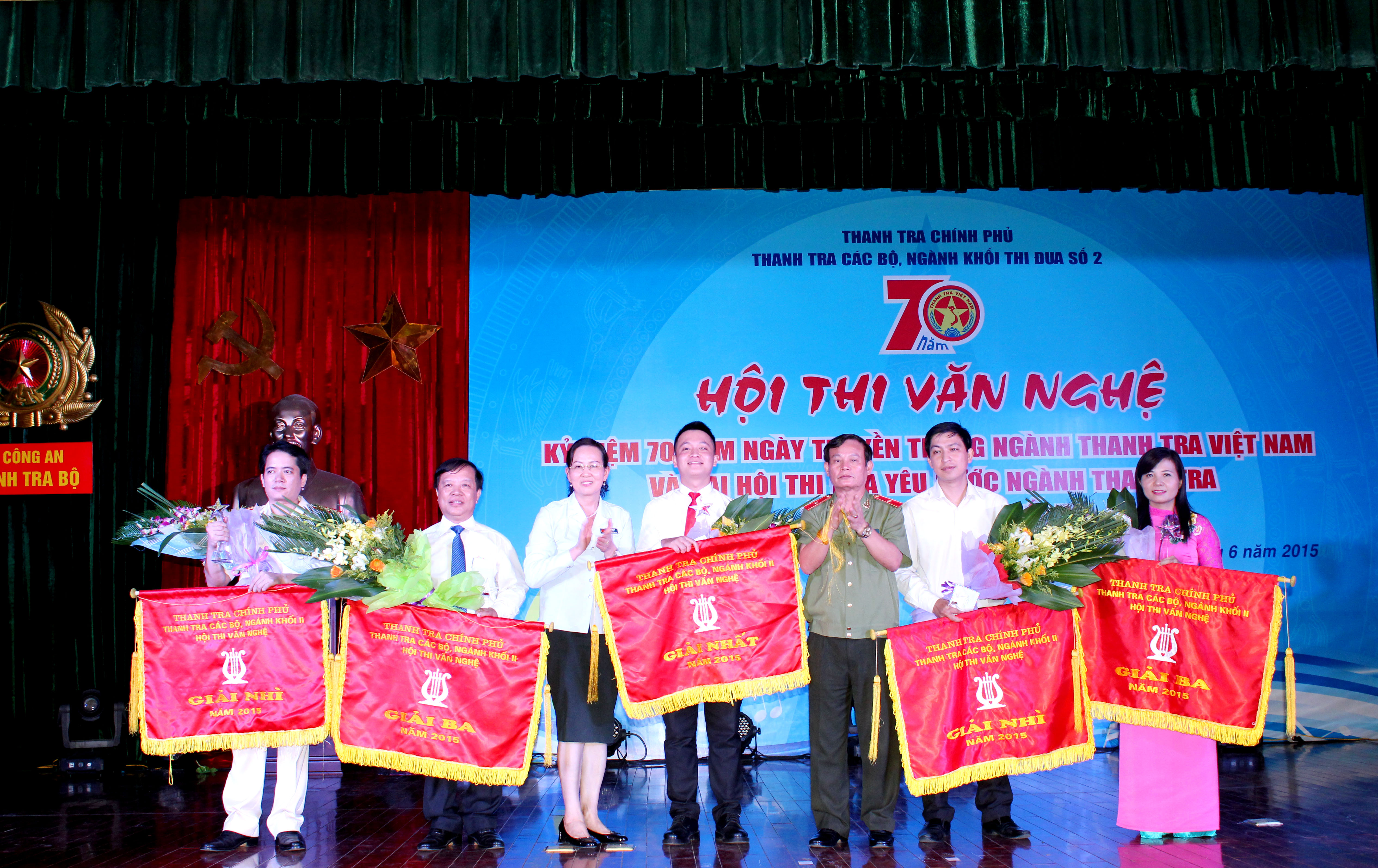 Hội thi Văn nghệ kỷ niệm 70 năm ngày truyền thống ngành Thanh tra Việt Nam và Đại hội thi đua yêu nước ngành Thanh tra lần thứ IV của Khối II