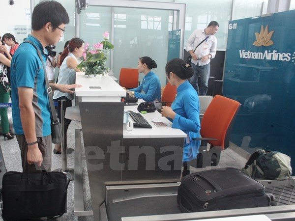Hành khách Vietnam Airlines có thể tự check-in trên thiết bị di động