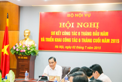 Hội nghị sơ kết công tác 6 tháng đầu năm và phương hướng nhiệm vụ công tác 6 tháng cuối năm 2015