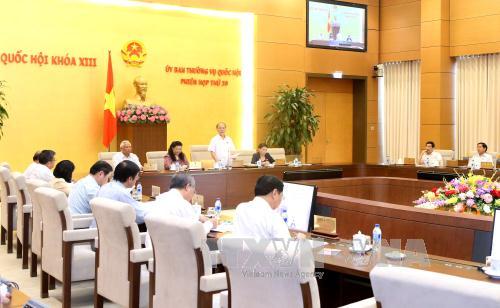 Ủy ban Thường vụ Quốc hội cho ý kiến về chế độ tiền lương và phụ cấp của chức danh pháp lý 