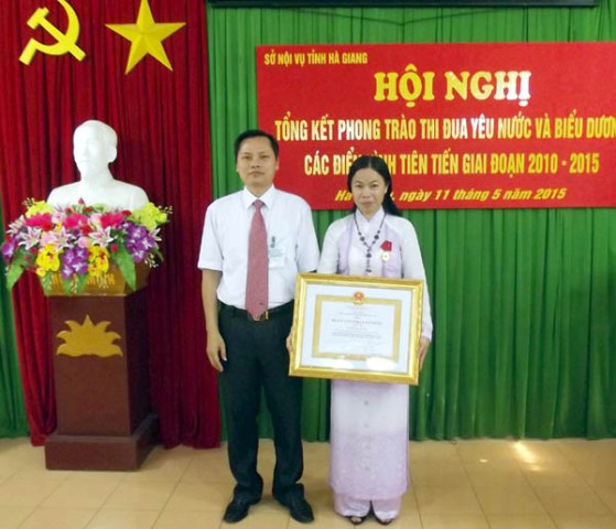Sở Nội vụ tỉnh Hà Giang: Tổng kết phong trào thi đua yêu nước và biểu dương các điển hình tiên tiến giai đoạn 2010 – 2015