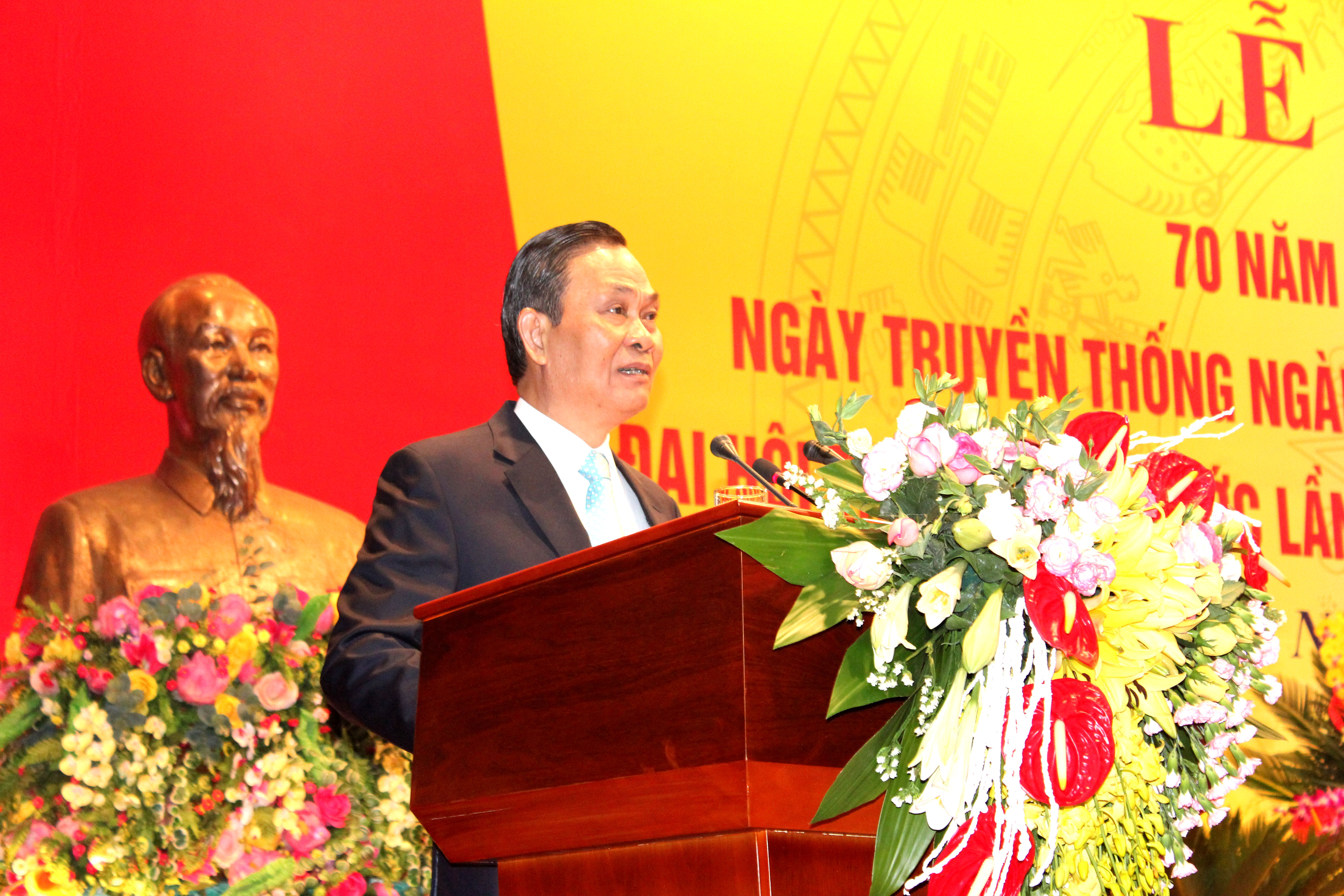 Bài phát biểu của Bộ trưởng Nguyễn Thái Bình tại Lễ kỷ niệm 70 năm ngày thành lập Bộ Nội vụ, ngày truyền thống ngành Tổ chức nhà nước và Đại hội thi đua yêu nước lần thứ III của Bộ Nội vụ.