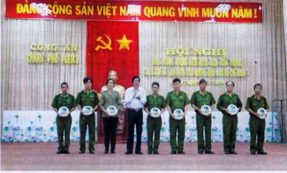 Công an TP. Pleiku nhiều cách làm hay trong học tập và làm theo gương Bác