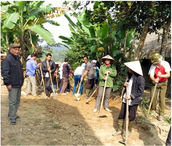 “Điểm tựa” nơi xóm núi