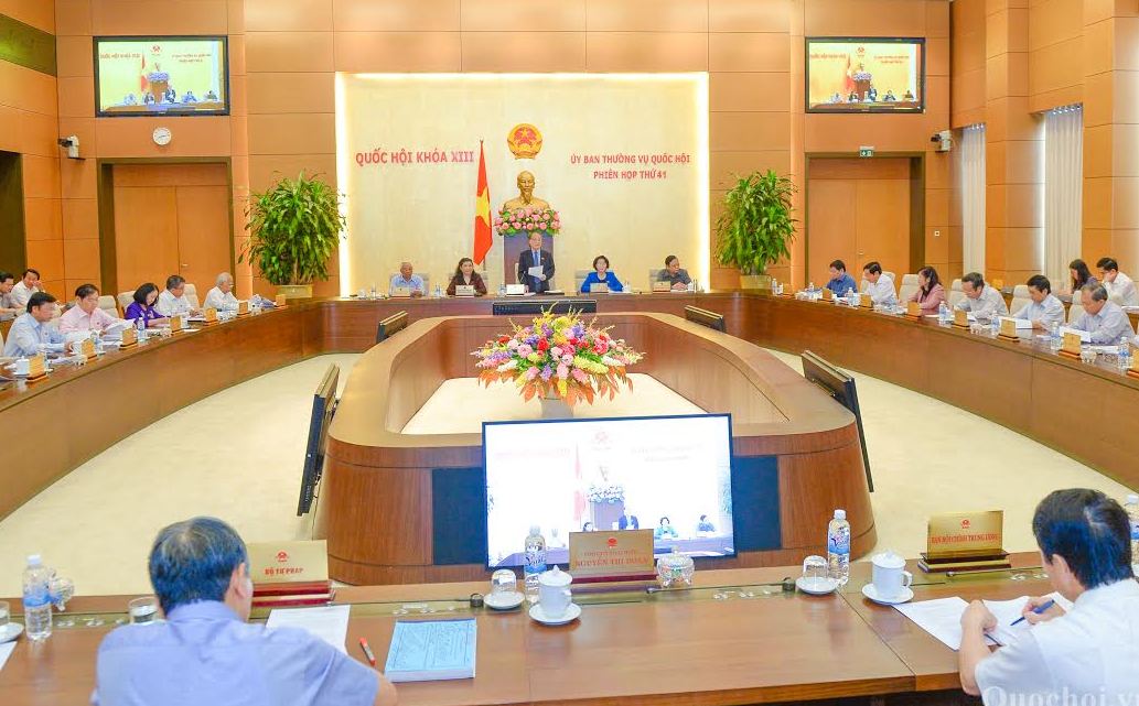 Hôm nay, khai mạc Phiên họp thứ 41 của Ủy ban Thường vụ Quốc hội