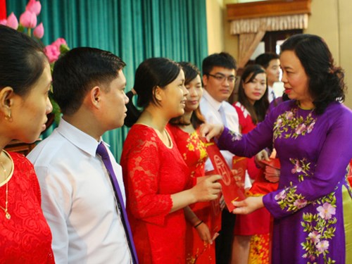 Phân công công tác 78 cán bộ nguồn tổ chức