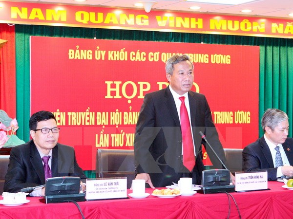 Đại hội Đảng bộ Khối các cơ quan Trung ương diễn ra từ 13-15/10