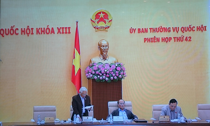UBTVQH thảo luận dự thảo Luật Tố tụng hành chính