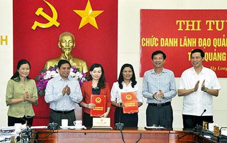 Muốn chọn cán bộ lãnh đạo giỏi, hãy thi tuyển cạnh tranh