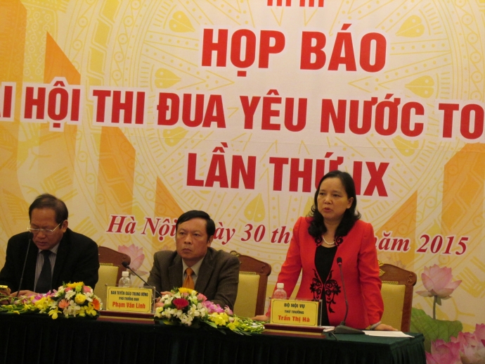 2.000 đại biểu dự Đại hội Thi đua yêu nước toàn quốc