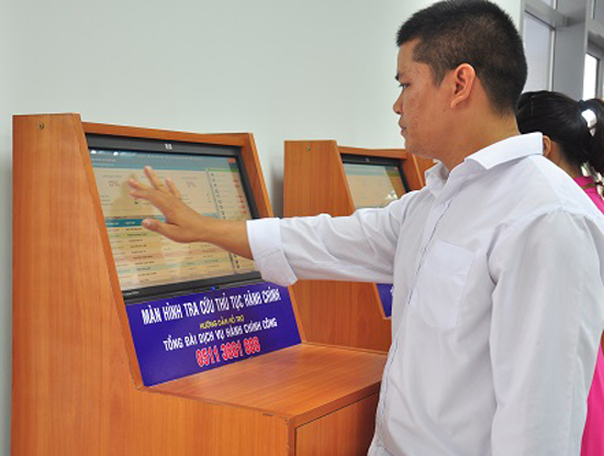 Đưa vào hoạt động Cổng dịch vụ công quốc gia từ tháng 9/2016