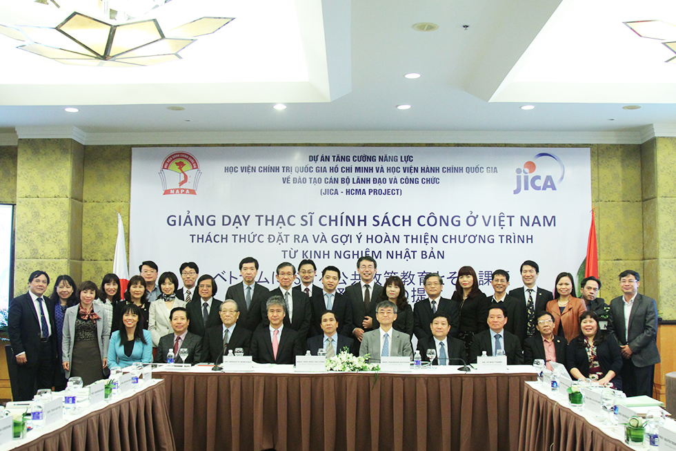 Hội thảo “Giảng dạy thạc sĩ chính sách công ở Việt Nam: Thách thức đặt ra và gợi ý hoàn thiện chương trình từ kinh nghiệm Nhật Bản”