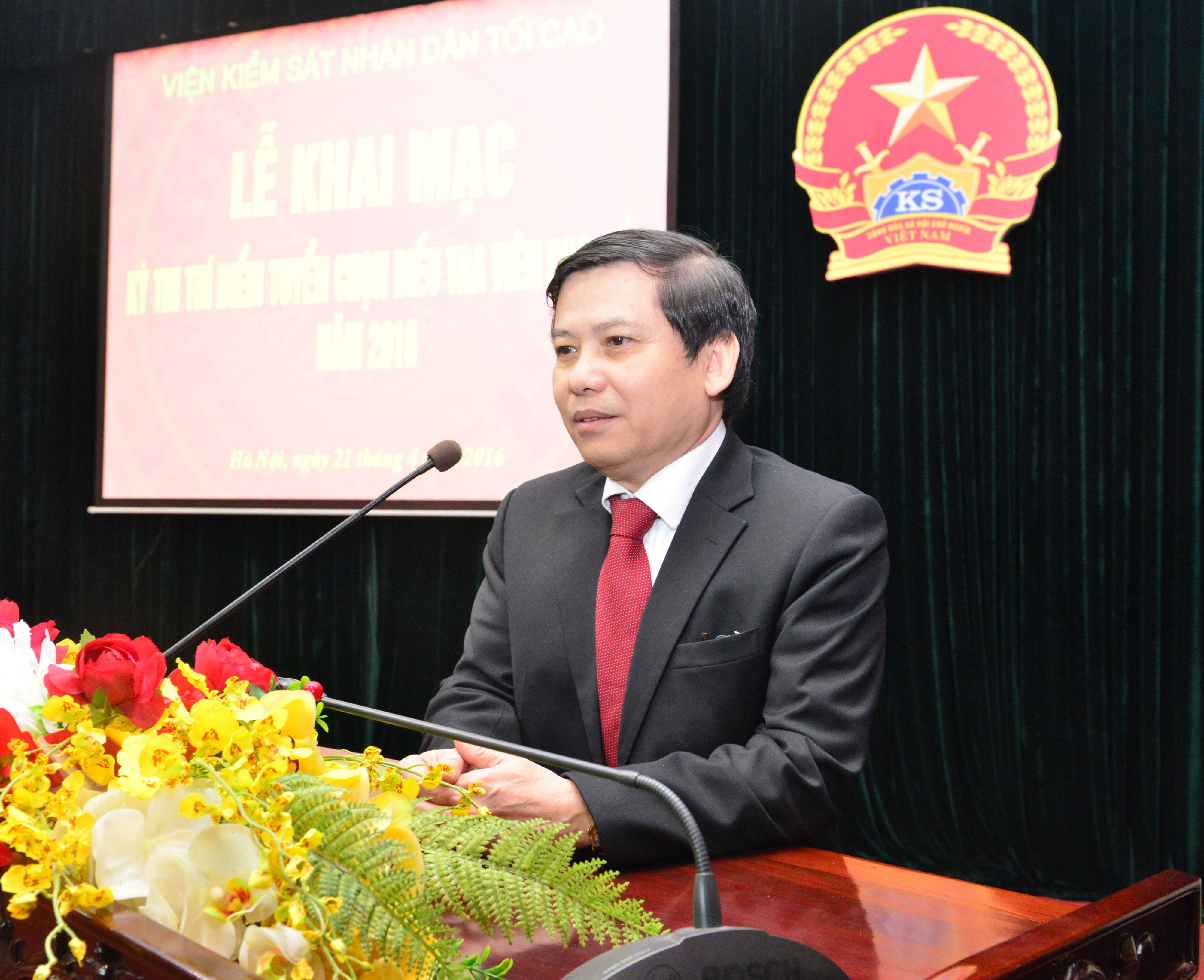 Khai mạc kỳ thi thí điểm tuyển chọn Điều tra viên cao cấp năm 2016