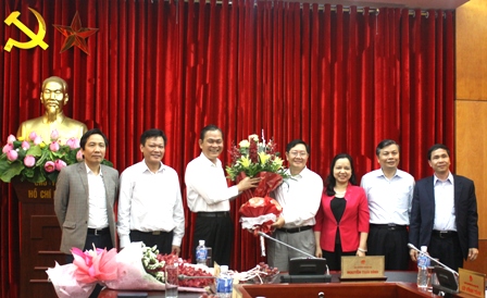 Bộ Nội vụ tổ chức gặp mặt, chúc mừng đồng chí Lê Vĩnh Tân được Quốc hội phê chuẩn giữ chức Bộ trưởng Bộ Nội vụ