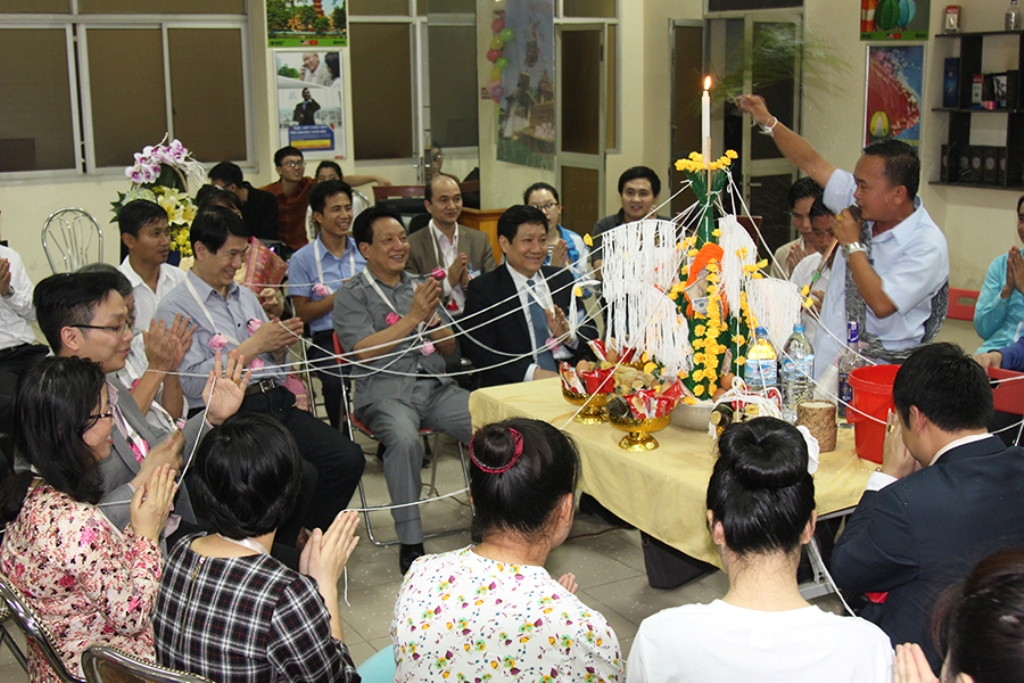 Học viện Hành chính Quốc gia tổ chức Lễ đón mừng Tết cổ truyền nhân dân các bộ tộc Lào Bun Pi May 2016