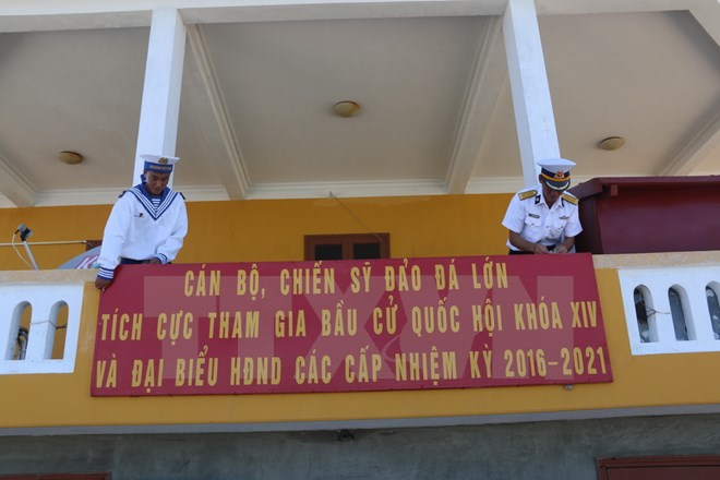  Trường Sa chuẩn bị chu đáo cho ngày bầu cử