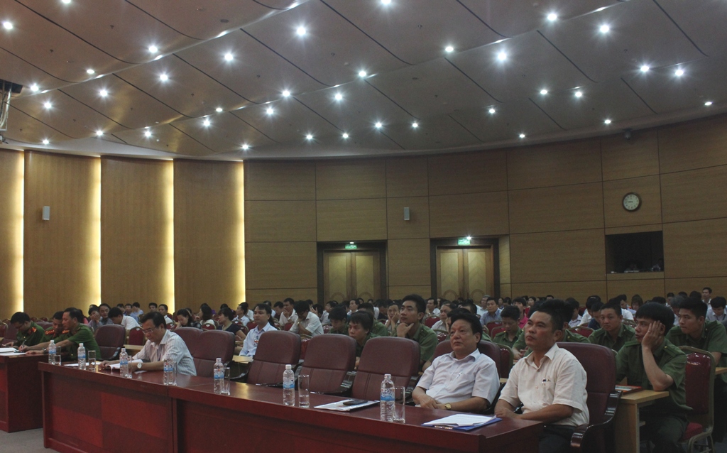 Bộ Nội vụ: tập huấn công tác phòng cháy và chữa cháy năm 2016