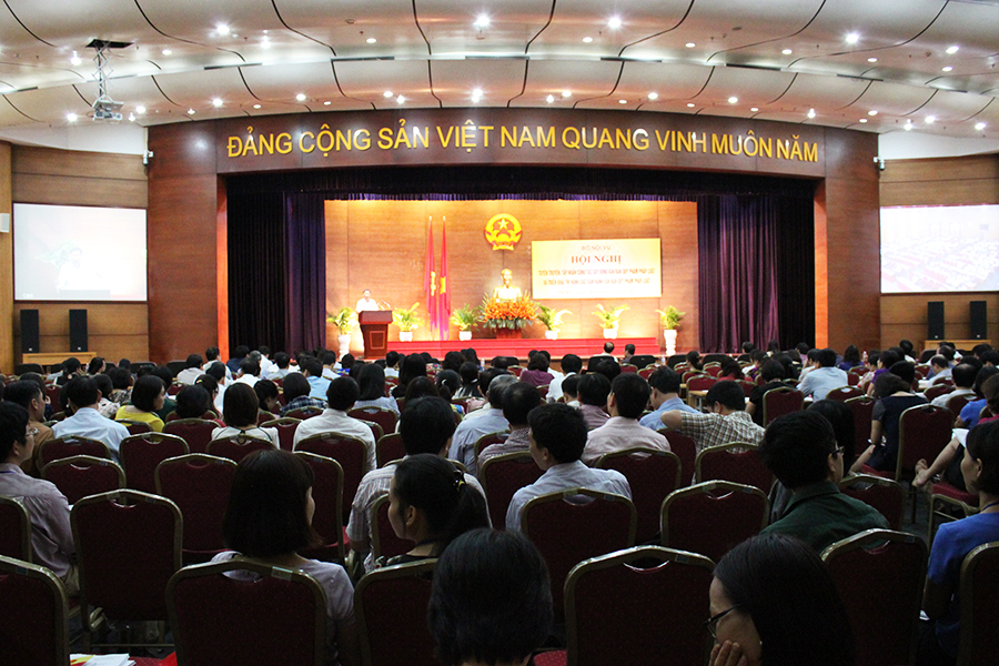 Hội nghị tuyên truyền, tập huấn công tác xây dựng văn bản quy phạm pháp luật và triển khai thi hành Luật ban hành văn bản quy phạm pháp luật