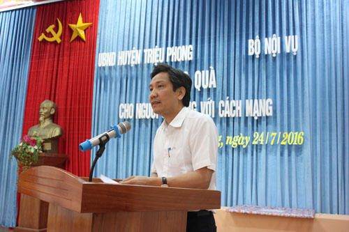 Đảng ủy Bộ Nội vụ: Hoạt động "Đền ơn đáp nghĩa" tại tỉnh Quảng Trị 