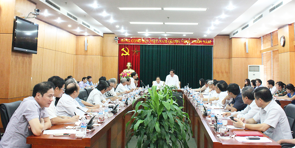 Họp xin ý kiến tổng kết thực hiện thí điểm mô hình Hội Người cao tuổi ở cấp tỉnh, huyện