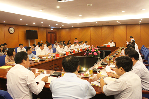 Phó Thủ tướng Chính phủ Trương Hòa Bình làm việc với Bộ Tài chính về công tác cải cách hành chính