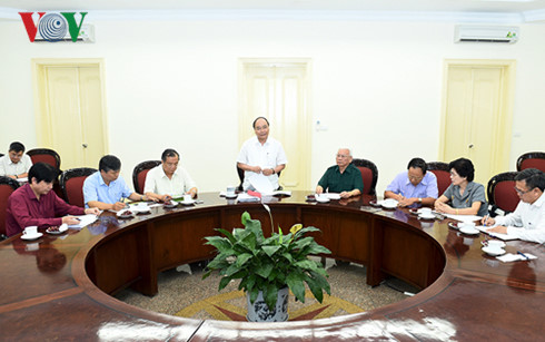 Thủ tướng làm việc với Hội cựu thanh niên xung phong Việt Nam