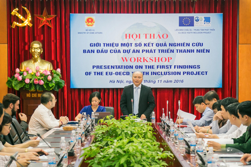 Hội thảo giới thiệu một số kết quả nghiên cứu ban đầu của Dự án phát triển thanh niên 