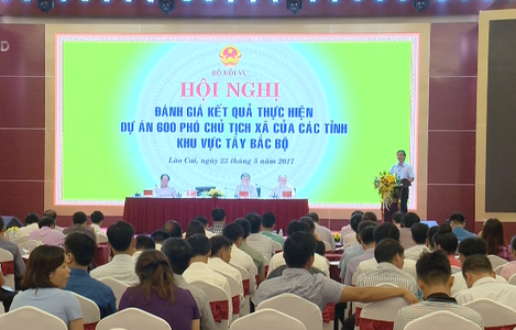 Dự án 600 Phó Chủ tịch xã: 95% hoàn thành tốt nhiệm vụ