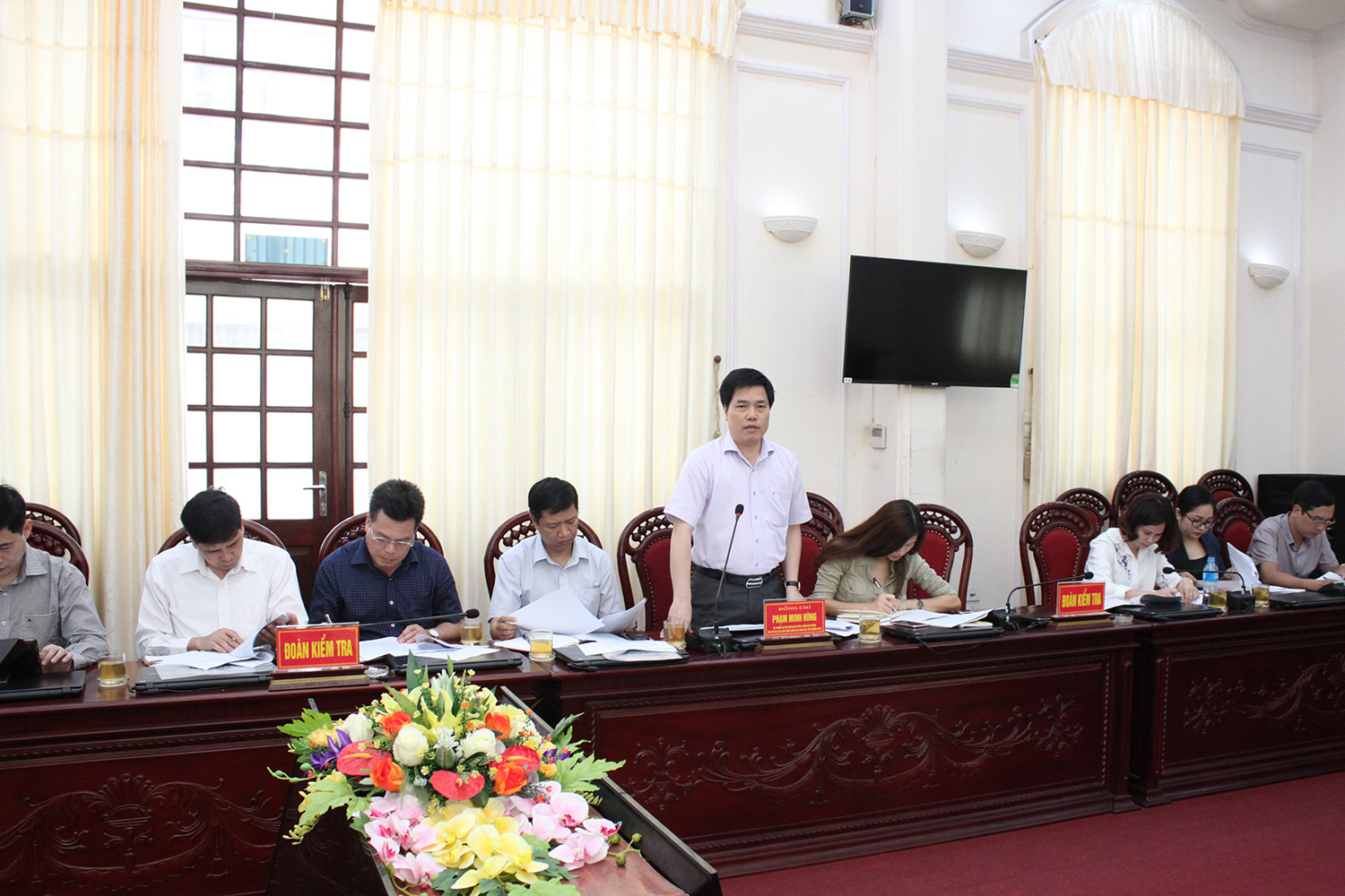 Ban Chỉ đạo Cải cách hành chính của Chính phủ kiểm tra công tác cải cách hành chính tại tỉnh Ninh Bình