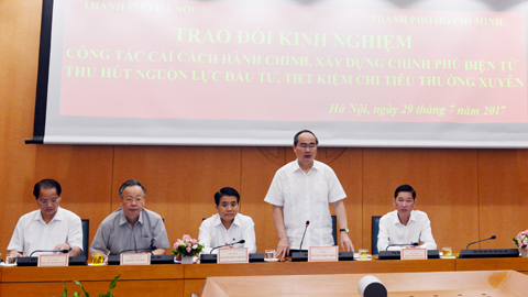 Hà Nội - TP.HCM trao đổi kinh nghiệm