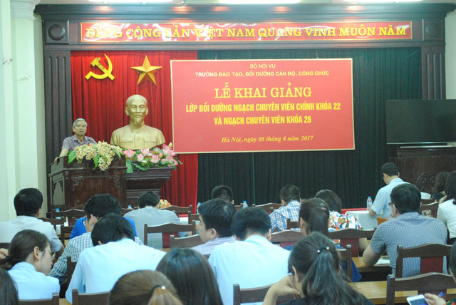 Quy định mới về đào tạo, bồi dưỡng cán bộ, công chức, viên chức