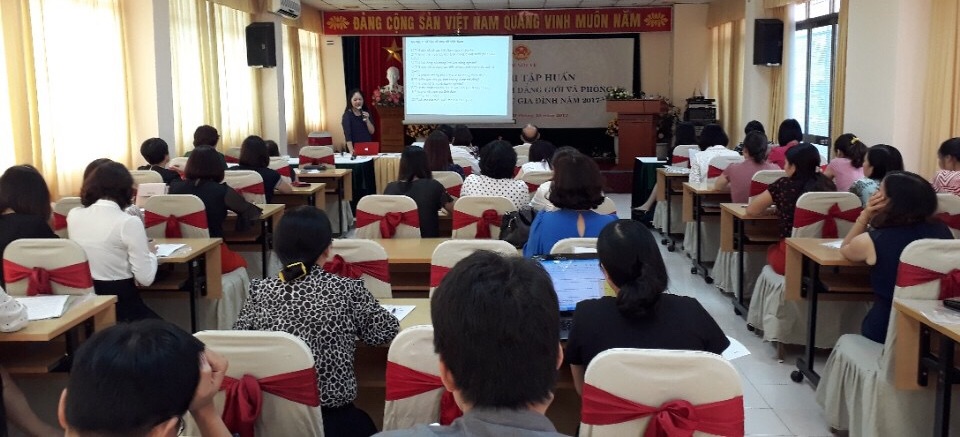 Bộ Nội vụ: tập huấn công tác nữ, bình đẳng giới và phòng, chống bạo lực gia đình