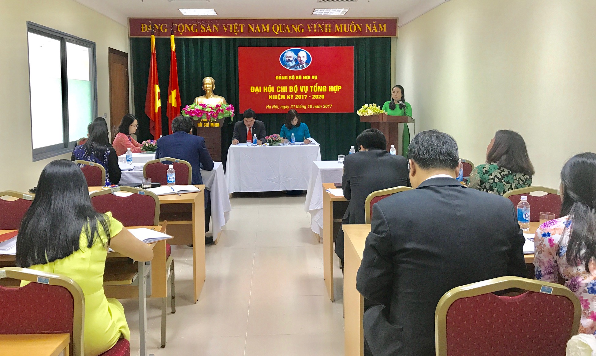 Đại hội Chi bộ Vụ Tổng hợp nhiệm kỳ 2017-2020