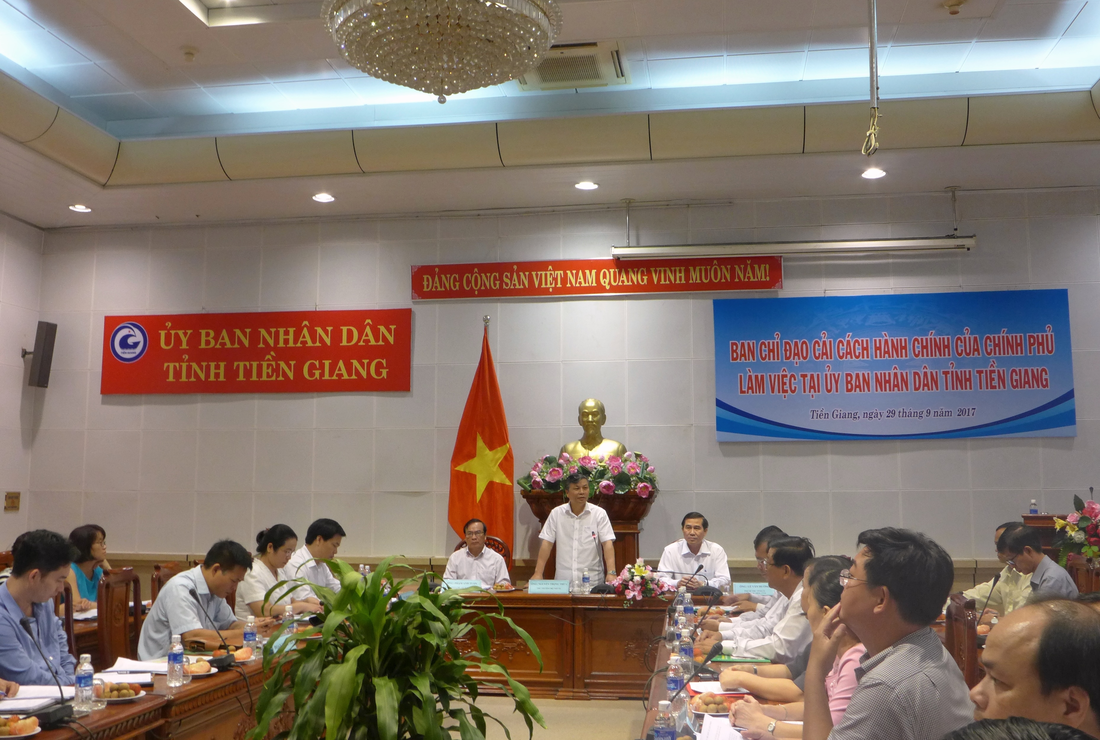 Kiểm tra công tác cải cách hành chính tại  tỉnh Tiền Giang