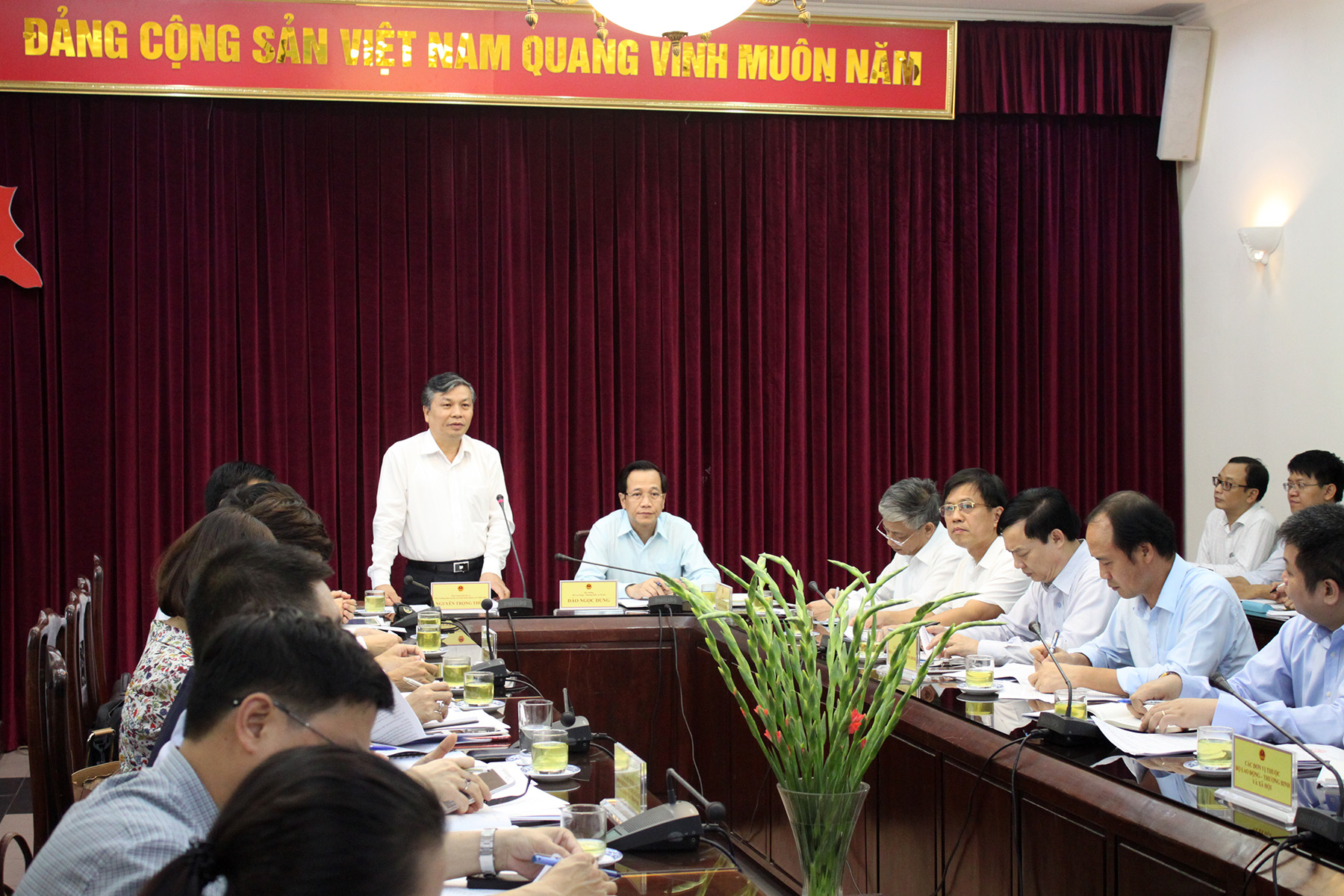Ban Chỉ đạo Cải cách hành chính của Chính phủ kiểm tra công tác cải cách hành chính tại Bộ Lao động - Thương binh và Xã hội