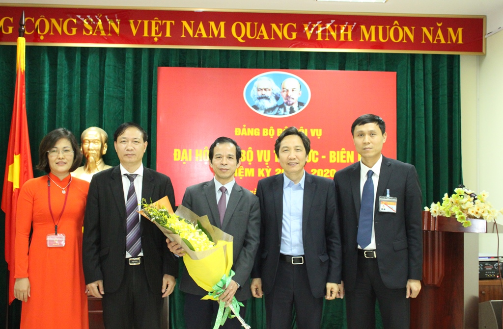 Đại hội Chi bộ Vụ Tổ chức – Biên chế nhiệm kỳ 2017 - 2020