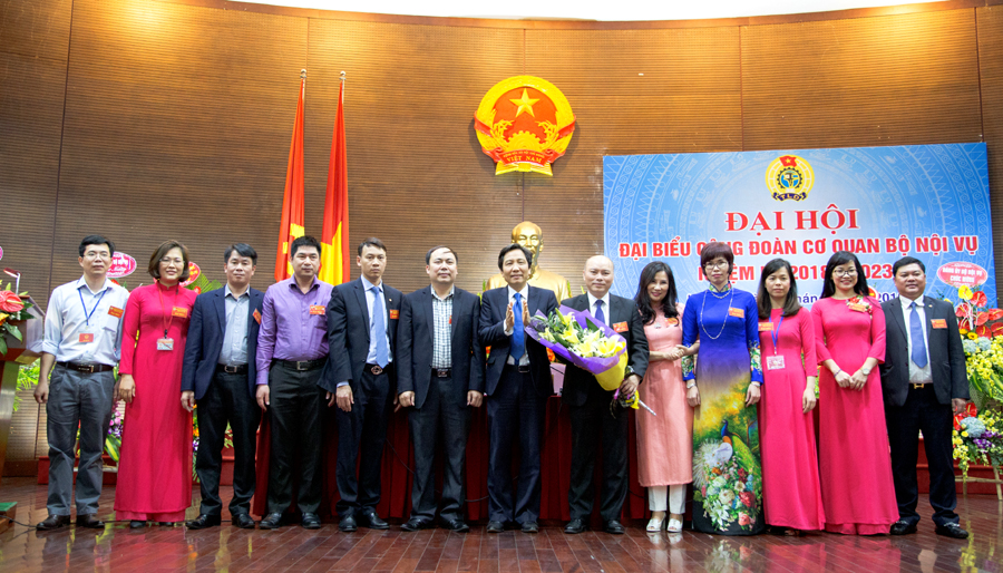 Đại hội đại biểu Công đoàn cơ quan Bộ Nội vụ nhiệm kỳ 2018 - 2023