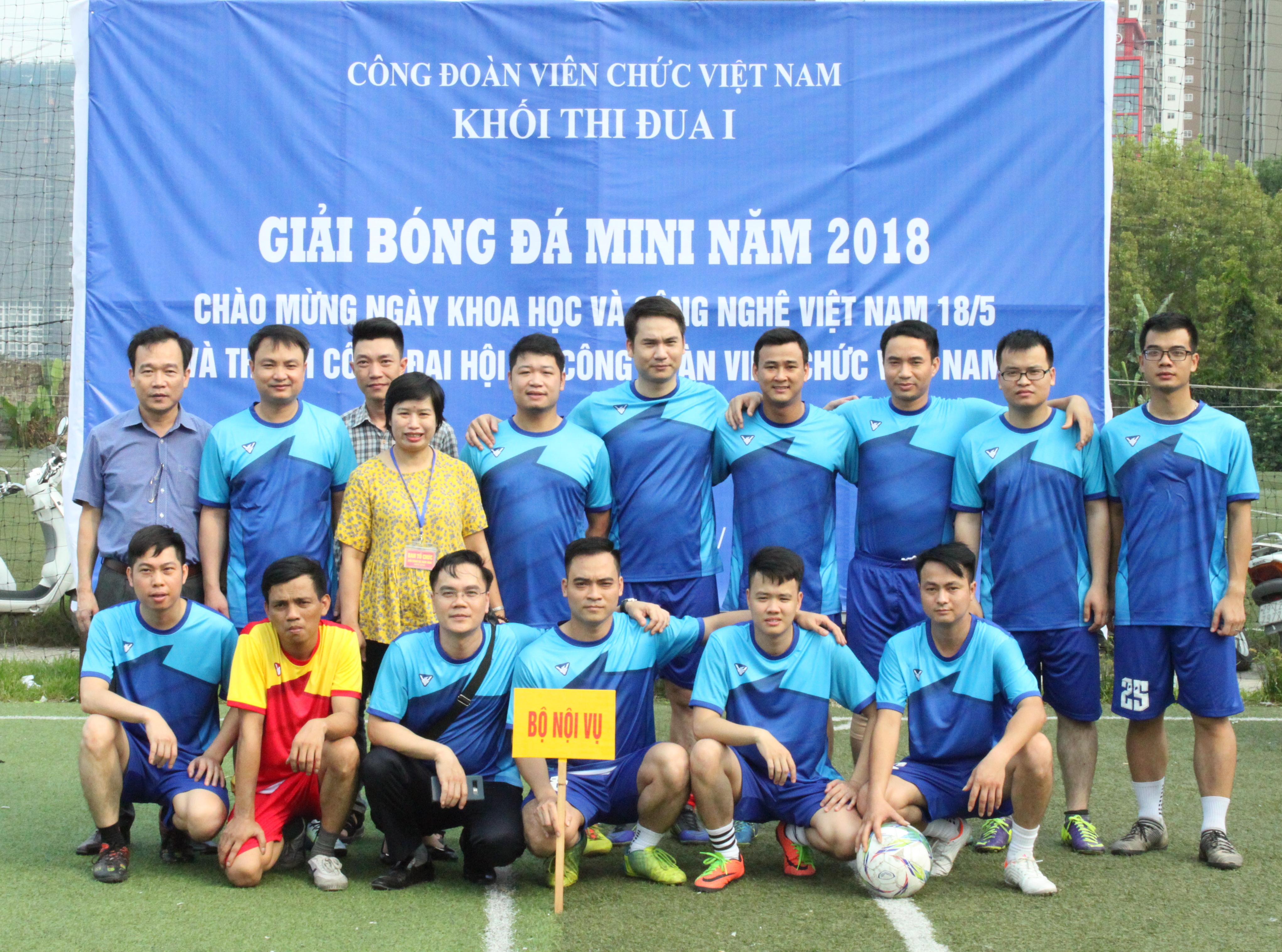 Khối thi đua I, Công đoàn Viên chức Việt Nam khai mạc giải bóng đá mini năm 2018