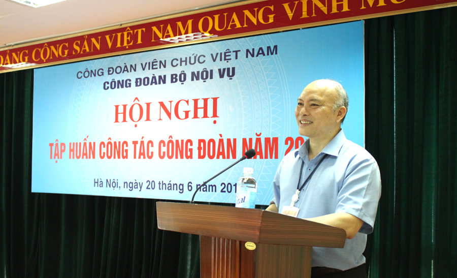 Công đoàn Bộ Nội vụ: Hội nghị tập huấn công tác công đoàn năm 2018