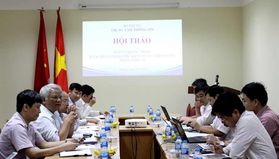 Hội thảo góp ý cho dự thảo Kiến trúc Chính phủ điện tử của Bộ Nội vụ