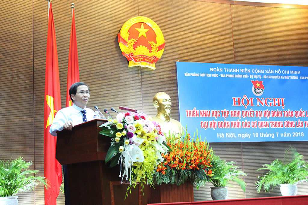 Hội nghị Học tập, quán triệt Nghị quyết Đại hội Đoàn toàn quốc lần thứ XI và Đại hội Đoàn Khối lần thứ III (nhiệm kỳ 2017 – 2022)