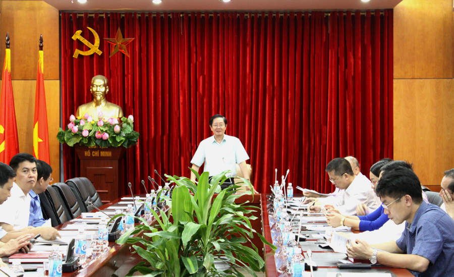 Hội nghị chuyên đề về công tác xây dựng pháp luật