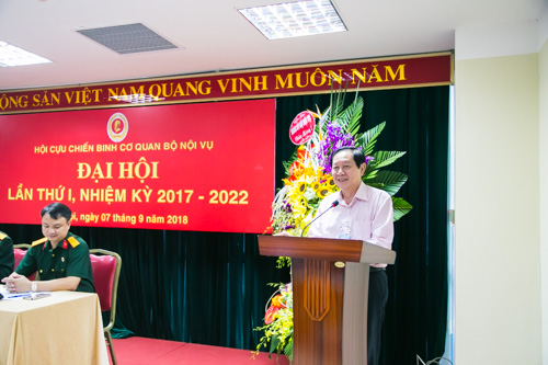 Đại hội Hội Cựu chiến binh cơ quan Bộ Nội vụ