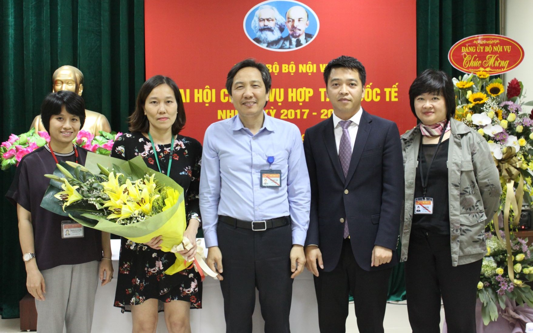 Đại hội Chi bộ Vụ Hợp tác quốc tế nhiệm kỳ 2017 - 2020